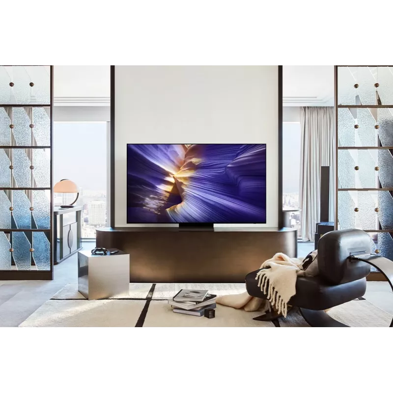 Telewizor OLED Samsung S90F QE83S90FAE 83 cale 4K UHD (3840×2160), Tizen, 120 Hz, HDMI x4, Wi‑Fi, Bluetooth 5.3