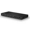 Lindy 4 Port HDMI 18G Switch z audio, HDMI, Metal, Czarny, 18 Gbit/s, 3840 x 2160 pikseli, 5.1 kanałów