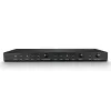 Lindy 4 Port HDMI 18G Switch z audio, HDMI, Metal, Czarny, 18 Gbit/s, 3840 x 2160 pikseli, 5.1 kanałów