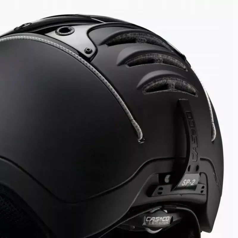 Kask narciarski Casco SP-2 Carbonic Visor, rozmiar M (55–57 cm), czarny