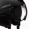 Kask narciarski Casco SP-2 Carbonic Visor, rozmiar M (55–57 cm), czarny