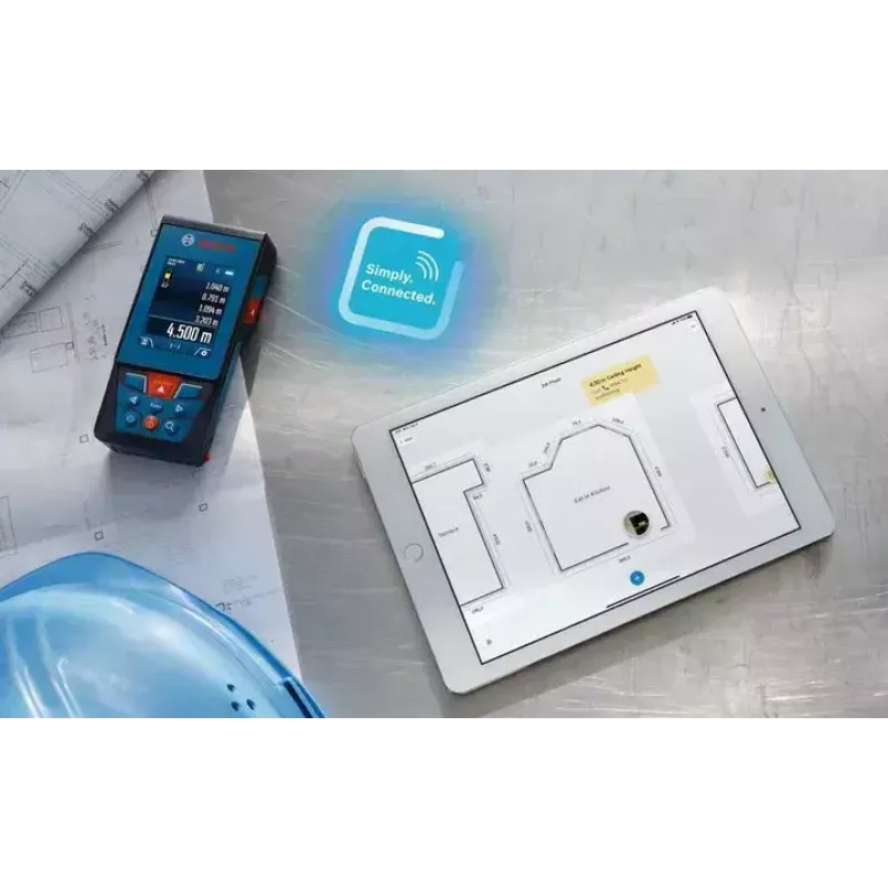Bosch GLM 100-25 C Professional Czarny, Niebieski, Czerwony 4x 0,08 - 100 m