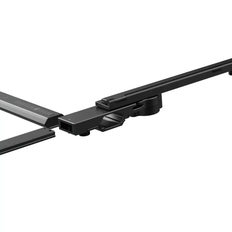 Solarny tracker EcoFlow 50036001 — wolnostojący, zasilany bateriami, 2500×150×150 mm, czarny/szary