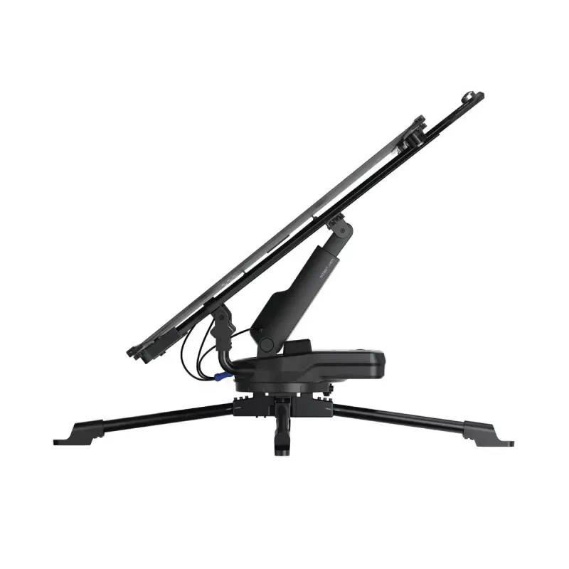 Solarny tracker EcoFlow 50036001 — wolnostojący, zasilany bateriami, 2500×150×150 mm, czarny/szary