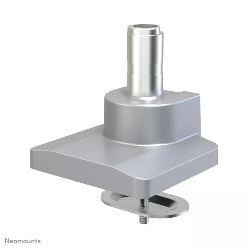 Neomounts NM-D775DXSILVER Ramię do monitora 10-32 cale - sprężyna gazowa - Topfix - ogranicznik 180°