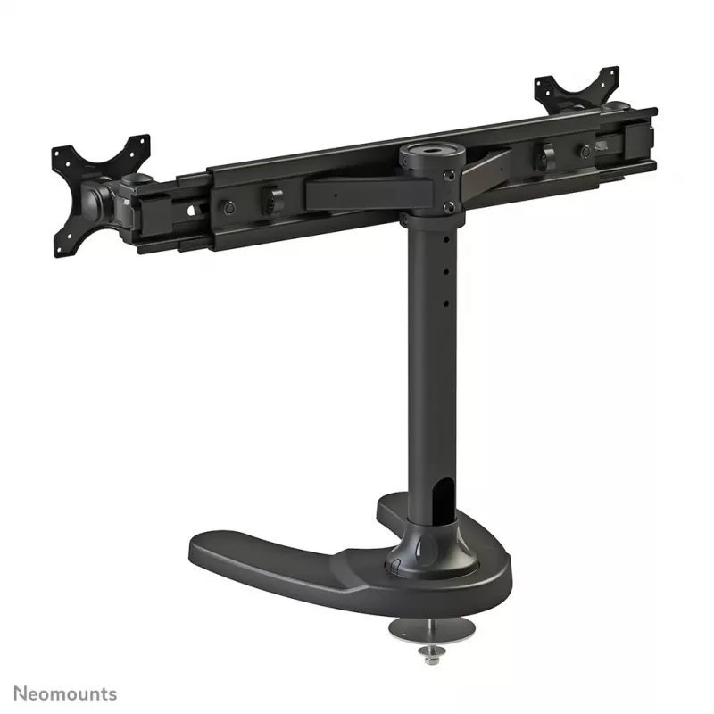 Neomounts FPMA-D700DD Uchwyt do monitora 19-30 cali, Wolnostojący/Przelotowy, 8 kg, 48,3 cm (19 cali), 76,2 cm (30 cali), 100 x 100 mm, Czarny