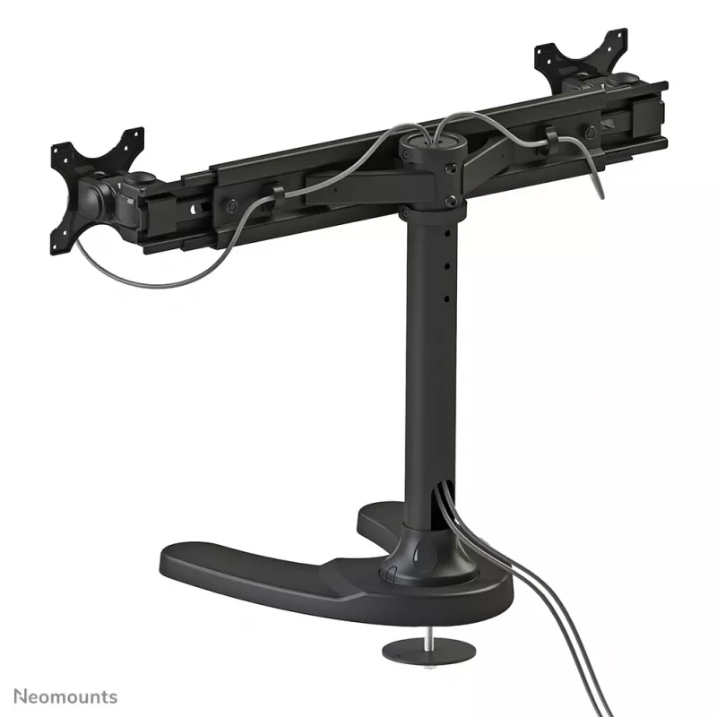 Neomounts FPMA-D700DD Uchwyt do monitora 19-30 cali, Wolnostojący/Przelotowy, 8 kg, 48,3 cm (19 cali), 76,2 cm (30 cali), 100 x 100 mm, Czarny