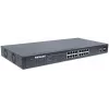 Przełącznik zarządzany sieciowo Intellinet 16-portowy Gigabit Ethernet PoE+ z 2 portami SFP, zgodny z IEEE 802.3at/af Power over Ethernet (PoE+/PoE), 374 W, Endspan, montaż w szafie 19 cali