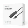 Zewnętrzna obudowa 2,5 cala SATA III USB 3.0 UGREEN 70609 do dysków SSD/HDD SATA 2,5 inch, USB-A na SATA, 5 Gbit/s, czarna