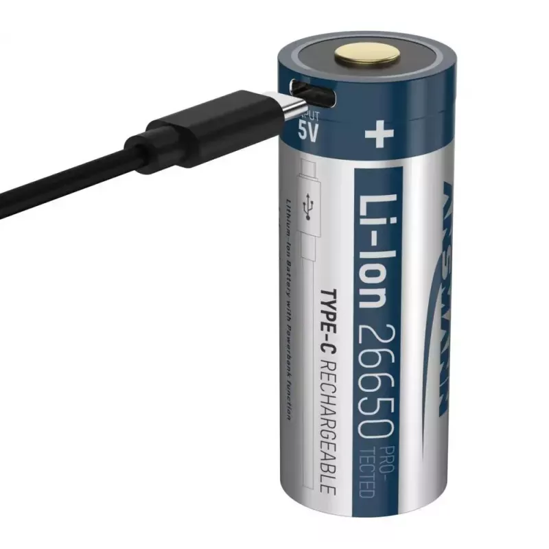 Latarka ręczna Ansmann Pro 3000R Czarna LED 30W IP67