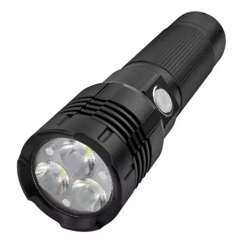 Latarka ręczna Ansmann Pro 3000R Czarna LED 30W IP67