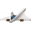 LEGO Icons model samolotu Concorde 10318, 2 083 elementy, zalecany wiek 18+, wymiary 320×100×140 mm