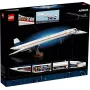 LEGO Icons model samolotu Concorde 10318, 2 083 elementy, zalecany wiek 18+, wymiary 320×100×140 mm