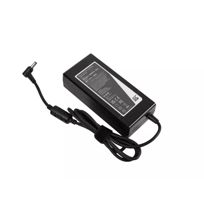 Zasilacz zielony Cell AD136P uniwersalny 150 W 20 V 7,5 A AC-na-DC czarny