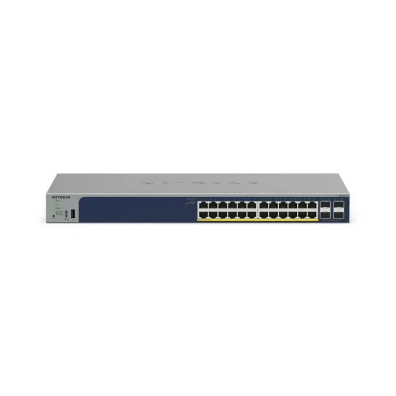 NETGEAR GS728TPP Zarządzany przełącznik Gigabit Ethernet (10/100/1000) L2/L3/L4 Power over Ethernet (PoE) Szary