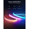 Taśma LED Govee H61C3 RGBIC do biurka gaming — adresowalne oświetlenie RGBIC, elastyczna taśma