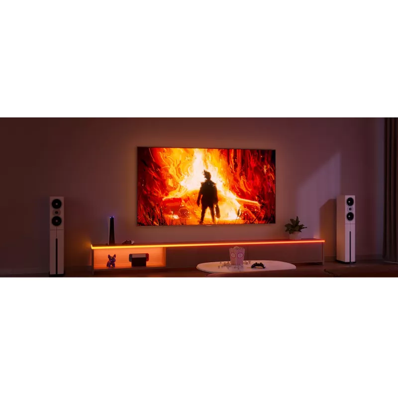 Taśma LED Govee H61C3 RGBIC do biurka gaming — adresowalne oświetlenie RGBIC, elastyczna taśma