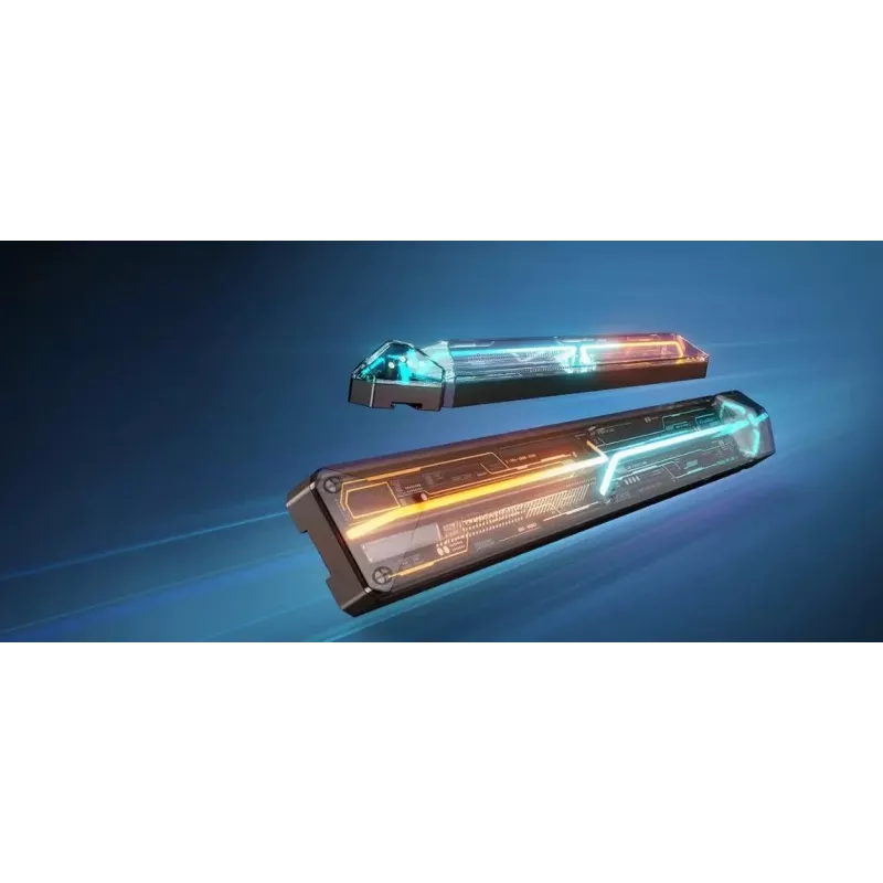 Inteligentna lampa ścienna Govee Gaming Wall Lights (4+1) — Wi‑Fi/Bluetooth, wielokolorowa, 4 sztuki, 370×45×30 mm
