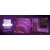 Inteligentna lampa ścienna Govee Gaming Wall Lights (4+1) — Wi‑Fi/Bluetooth, wielokolorowa, 4 sztuki, 370×45×30 mm