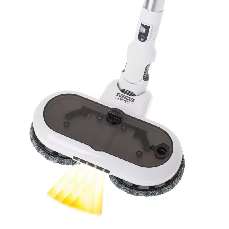 Odkurzacz bezprzewodowy Adler AD 7064 2w1 — maks. 350 W, ssanie 13 000 Pa, bateria 2000 mAh, sucho i mokro, pojemność na kurz 0,6 l, pojemność na wodę 0,15 l, ekran dotykowy LED, 4 tryby