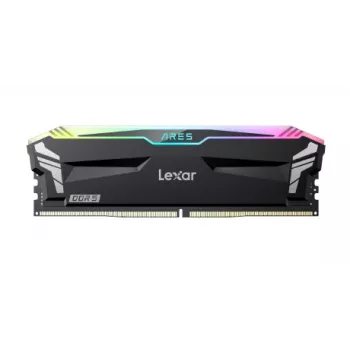 LEXAR Desktop Memory - DDR5 Ares 2x 16GB 6400 CL32 1.4V z radiatorem i podświetleniem RGB - Podwójny zestaw Czarny