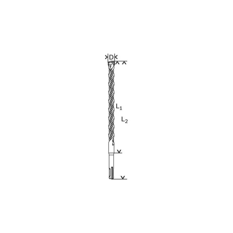 Wiertła Bosch SDS plus-5 2608597122