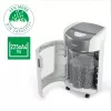 Niszczarka Leitz IQ OptiMax Home Office 225, mikrocięcie, poziom bezpieczeństwa P5, 15 l – biała