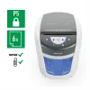 Niszczarka Leitz IQ OptiMax Home Office 225, mikrocięcie, poziom bezpieczeństwa P5, 15 l – biała