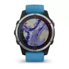 Smartwatch GARMIN quatix 7 Blue — obudowa CFRP 47 mm, 1,3-calowy ekran dotykowy MIP, 10 ATM, Bluetooth/Wi‑Fi/NFC