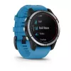 Smartwatch GARMIN quatix 7 Blue — obudowa CFRP 47 mm, 1,3-calowy ekran dotykowy MIP, 10 ATM, Bluetooth/Wi‑Fi/NFC