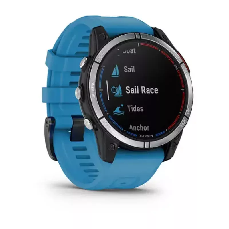 Smartwatch GARMIN quatix 7 Blue — obudowa CFRP 47 mm, 1,3-calowy ekran dotykowy MIP, 10 ATM, Bluetooth/Wi‑Fi/NFC