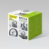 Czajnik elektryczny Maestro MR-1302-szary 2,5 l stal nierdzewna, obudowa szara, gwizdek, uchwyt chłodny w dotyku