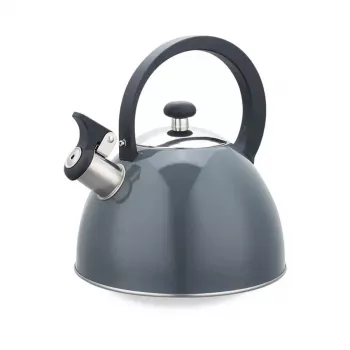 Czajnik elektryczny Maestro MR-1302-szary 2,5 l stal nierdzewna, obudowa szara, gwizdek, uchwyt chłodny w dotyku