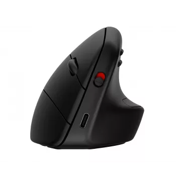 HP 925 Ergonomiczna Mysz Pionowa, dla praworęcznych, konstrukcja pionowa, RF Wireless + Bluetooth, 4000 DPI, czarna