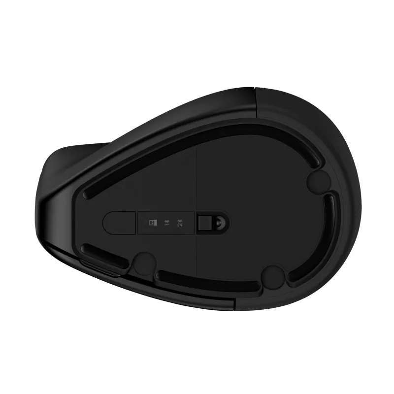 HP 925 Ergonomiczna Mysz Pionowa, dla praworęcznych, konstrukcja pionowa, RF Wireless + Bluetooth, 4000 DPI, czarna