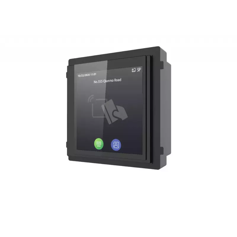 Wyświetlacz Hikvision DS-KD-TDM 100mm x 100mm 12V 4W Czarny