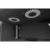 DIGITUS 4U szafka ścienna SOHO niezmontowana 241x540x400mm pełne szklane drzwi przednie czarna