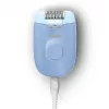 Epilator Philips BRE247/00 Series 4000 — 2 poziomy mocy, maszynka do golenia, masaż, niebieski