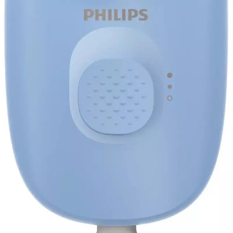 Epilator Philips BRE247/00 Series 4000 — 2 poziomy mocy, maszynka do golenia, masaż, niebieski