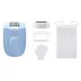 Epilator Philips BRE247/00 Series 4000 — 2 poziomy mocy, maszynka do golenia, masaż, niebieski