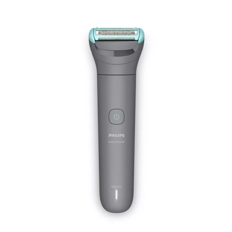 Golarka do ciała Philips BG3485/15, system Triple Protect, bezprzewodowa, sucho i mokro, 80 min pracy, 2–5 mm, szara