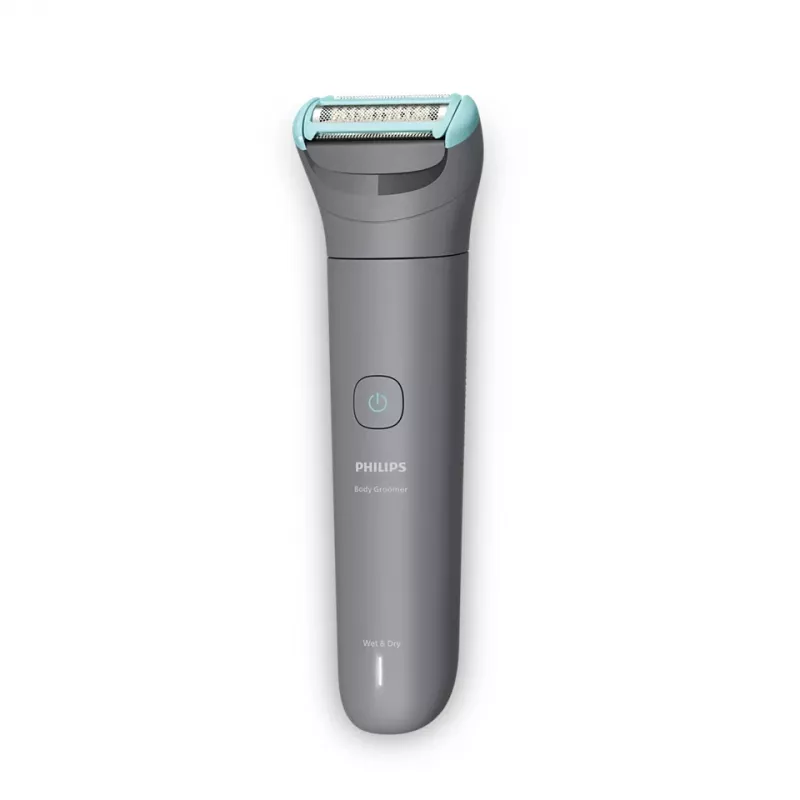 Golarka do ciała Philips BG3485/15, system Triple Protect, bezprzewodowa, sucho i mokro, 80 min pracy, 2–5 mm, szara