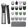 Philips All-in-One Trimmer 9000 Series MG9557/15 20-w-1 trymer srebrny 120 min pracy na baterii