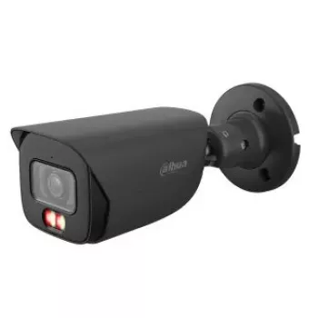 Kamera IP typu bullet DAHUA IPC-HFW3649E-AS-IL, 6 MP (3288×1850), przewodowa, PoE, sufitowa/ścienna, wewnętrzna/zewnętrzna, czarna
