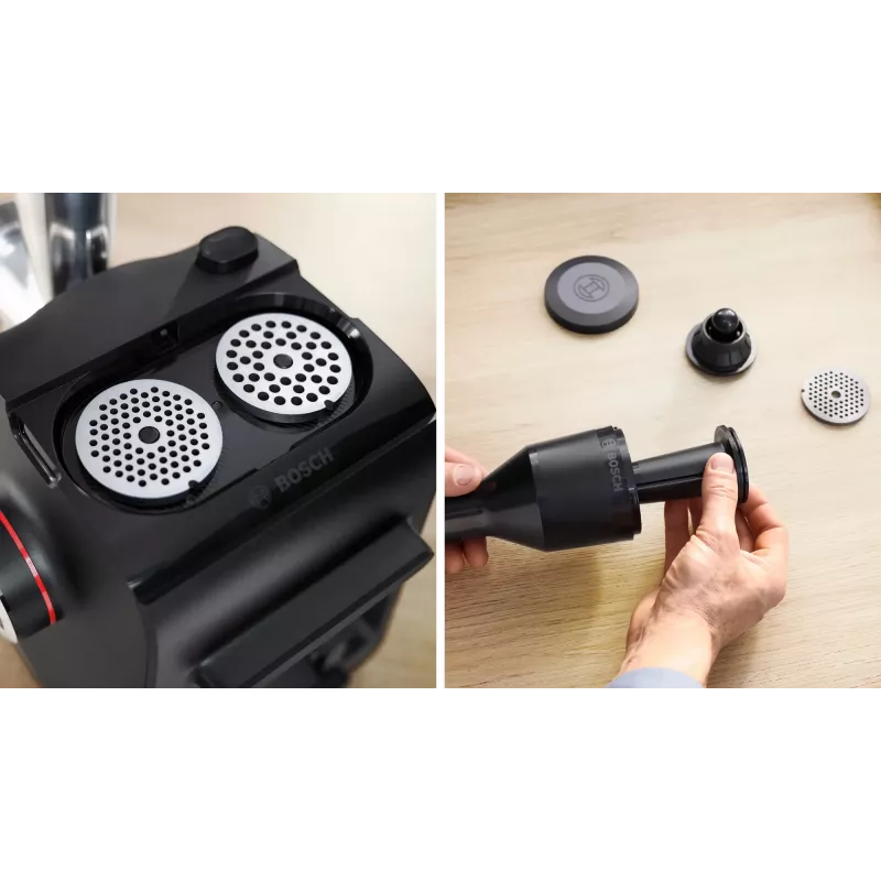 Maszynka do mięsa Bosch Serie 4 MFWS450B 500 W, 2,5 kg/min, 2 prędkości, czarna