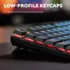 Klawiatura Trust GXT 868 Torix dla graczy USB + RF Wireless + Bluetooth QWERTY US English czarna