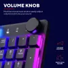 Klawiatura Trust GXT 868 Torix dla graczy USB + RF Wireless + Bluetooth QWERTY US English czarna
