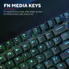 Klawiatura Trust GXT 868 Torix dla graczy USB + RF Wireless + Bluetooth QWERTY US English czarna
