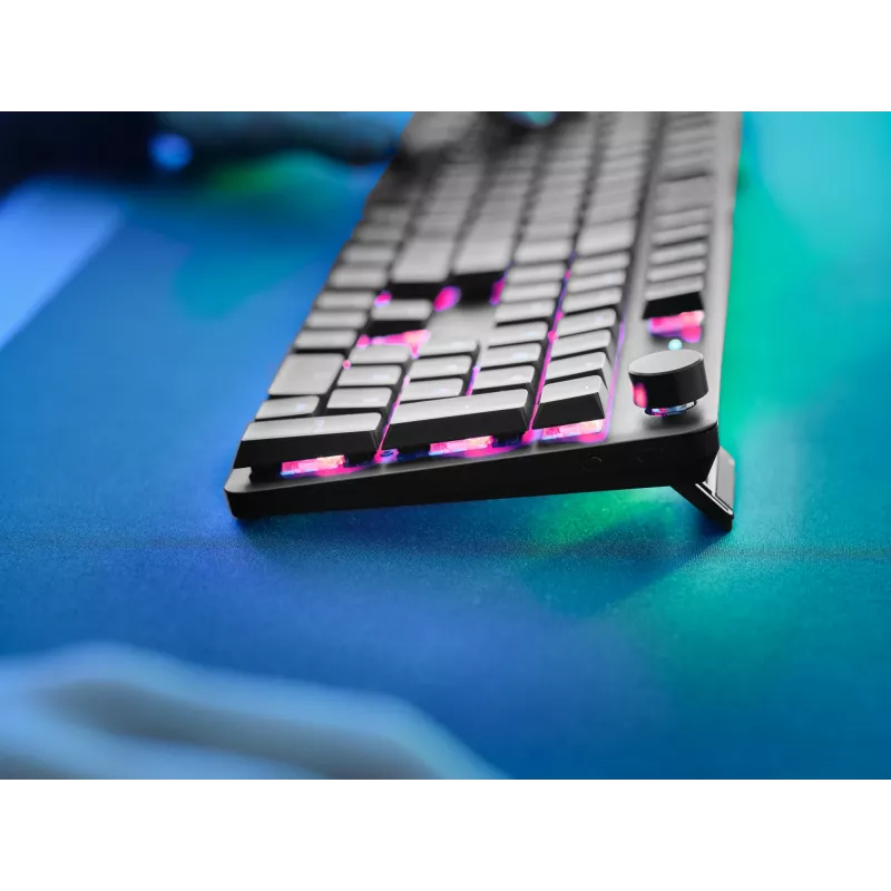 Klawiatura Trust GXT 868 Torix dla graczy USB + RF Wireless + Bluetooth QWERTY US English czarna