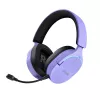 Słuchawki Trust GXT 491P FAYZO Przewodowe i Bezprzewodowe Nauszne Gaming USB Type-A Bluetooth Czarny, Fioletowy